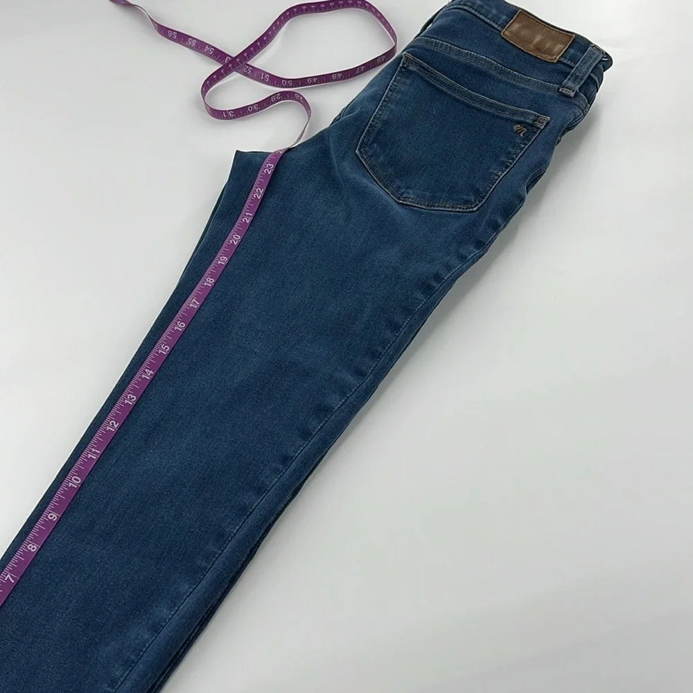 Madewell women’s Jeans stretch 10” high rise skinny staple chic normcore‎